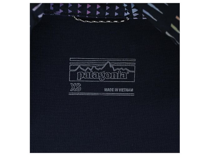 Autre Marque Giacca con zip Patagonia in nylon blu navy - vista 4