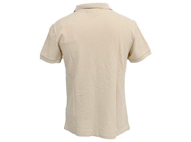 Polo AMI Paris Ami de Cœur in cotone beige - vista 3