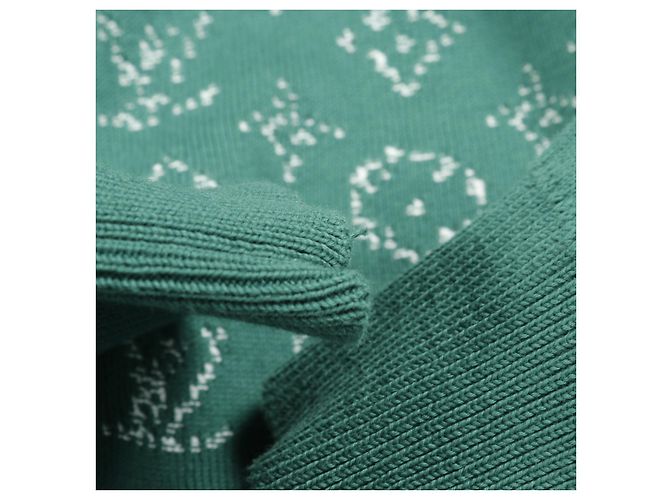 Top in cotone Monogram Gradient Louis Vuitton Verde - vista 6