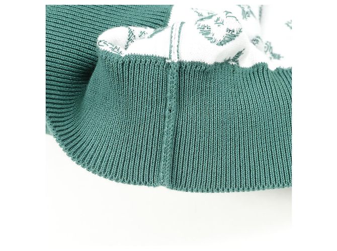 Top in cotone Monogram Gradient Louis Vuitton Verde - vista 8
