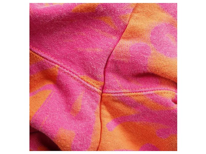 Supreme Supreme × Yohji Yamamoto Cotton Hoodie Pink Orange - Ansicht 8