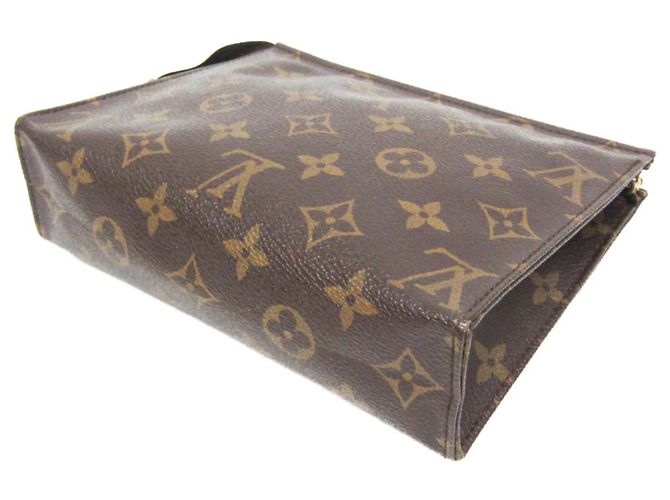 Beauty case Louis Vuitton Monogram Canvas 19 Marrone - vista 2
