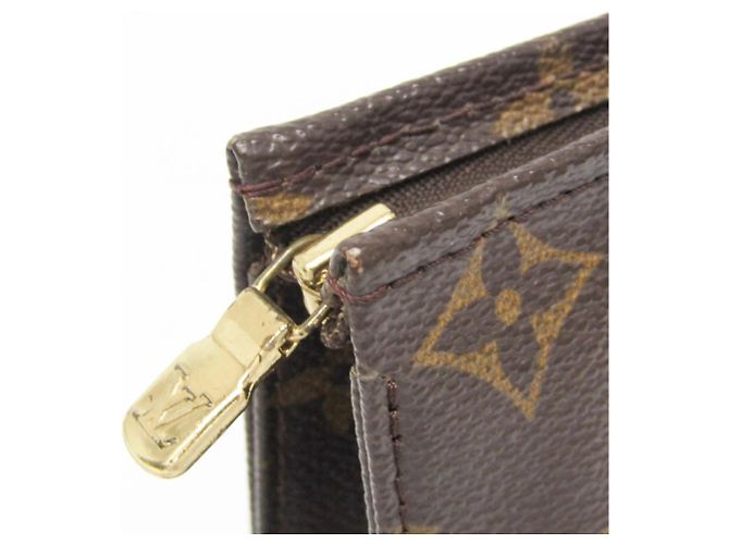 Beauty case Louis Vuitton Monogram Canvas 19 Marrone - vista 6