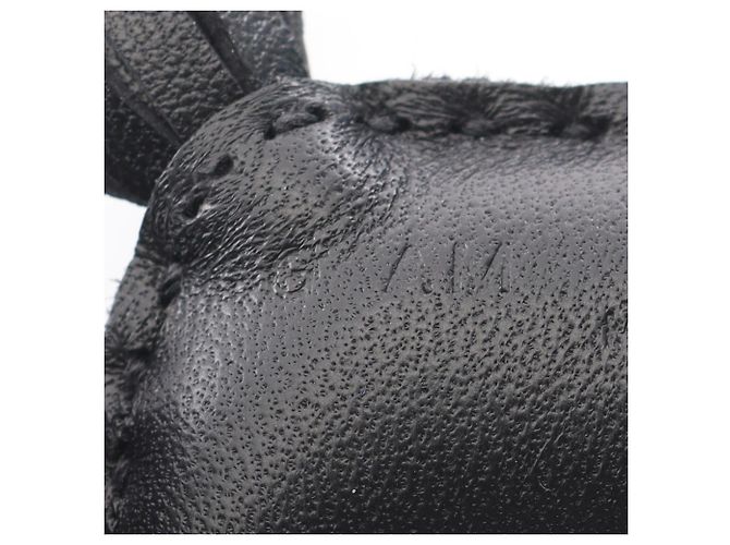 Hermès Hermes Rodeo Robeocool PM Anhänger Accessoire Schwarz Blau - Ansicht 4