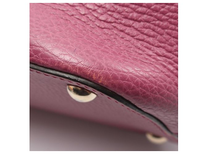 Borsa Tote Gucci Interlocking G Rosa - vista 7