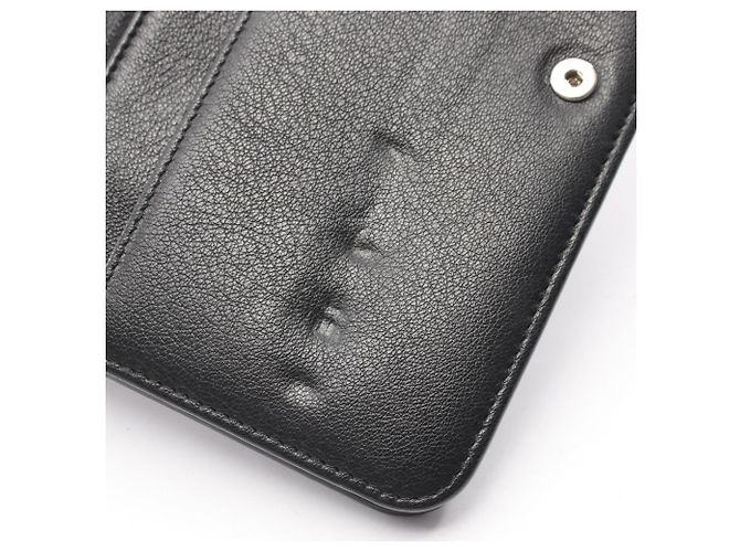 Borsa Chanel Matelassé in pelle nera Nero - vista 8