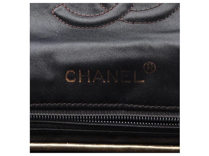 Borsa a Spalla Chanel Mini Matelassé Nero - vista 4