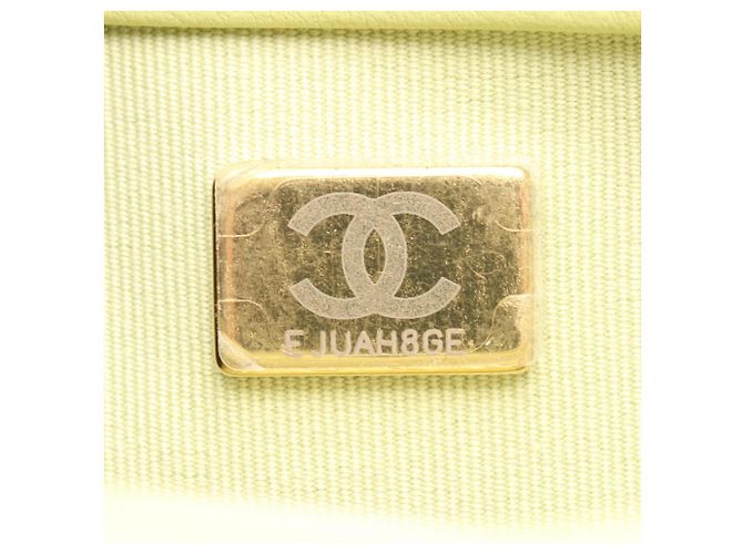 Chanel Mini Matelassé Lammfell Handtasche Grün - Ansicht 5