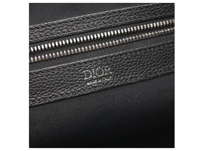 Borsa Hobo Christian Dior Dior Slider Zip Nero - vista 4
