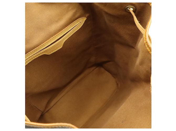Zaino e Borsa a Spalla Louis Vuitton Monogram Montsouris GM Marrone - vista 7