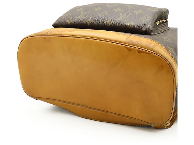 Zaino e Borsa a Spalla Louis Vuitton Monogram Montsouris GM Marrone - vista 9