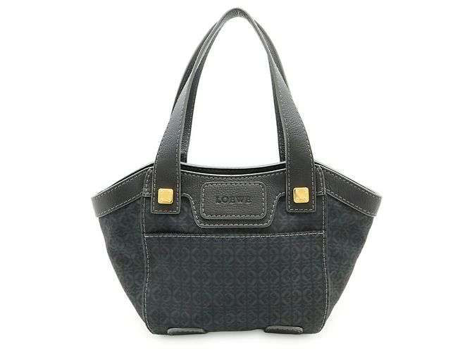 Borsa Tote Loewe New Road Line Grigio antracite - vista 2
