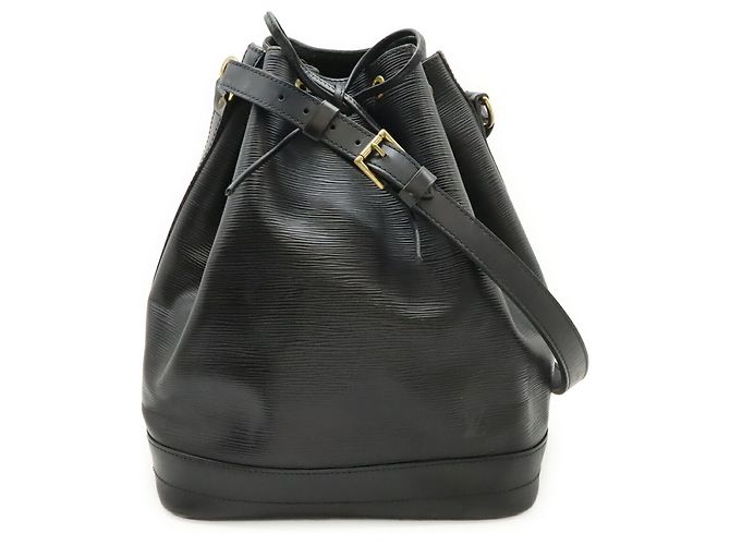 Borsa a Spalla Louis Vuitton Epi Noe Noir Nero - vista 2