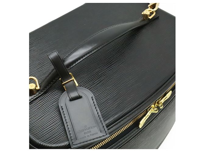 Borsa Louis Vuitton Epi Nice in Noir Nero - vista 8