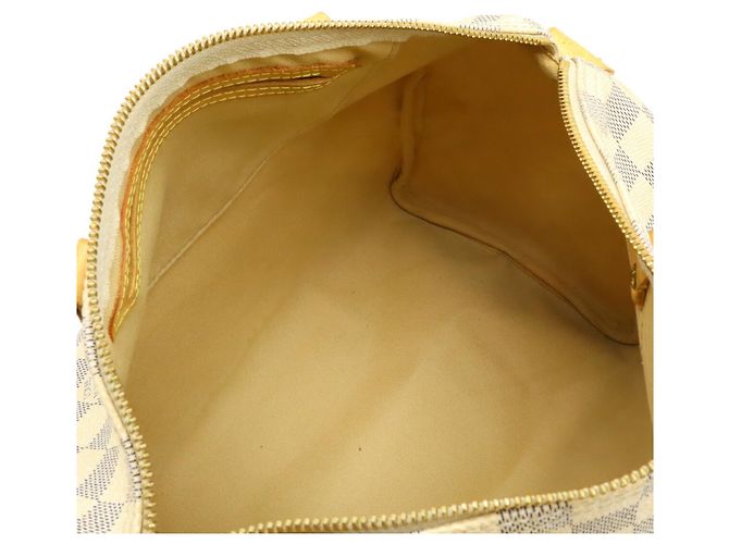 Borsa Louis Vuitton Damier Azur Speedy 30 Crudo - vista 7