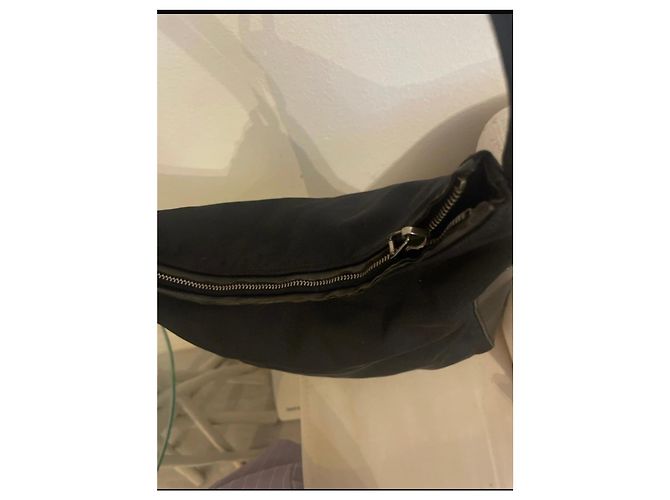Borsa a tracolla Gucci Soho in nylon Nero - vista 6