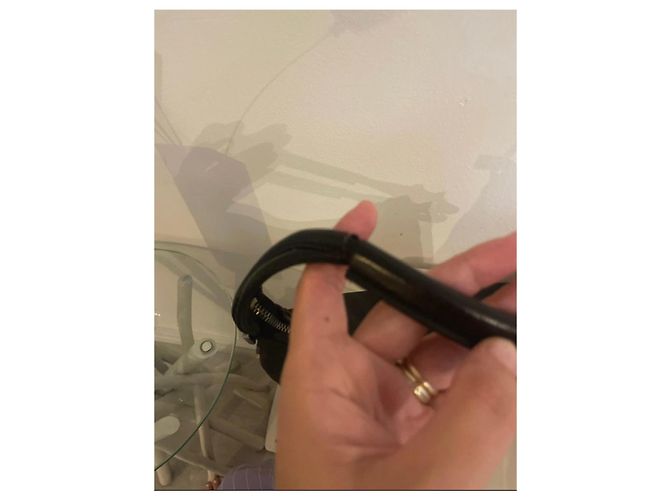 Borsa a tracolla Gucci Soho in nylon Nero - vista 8