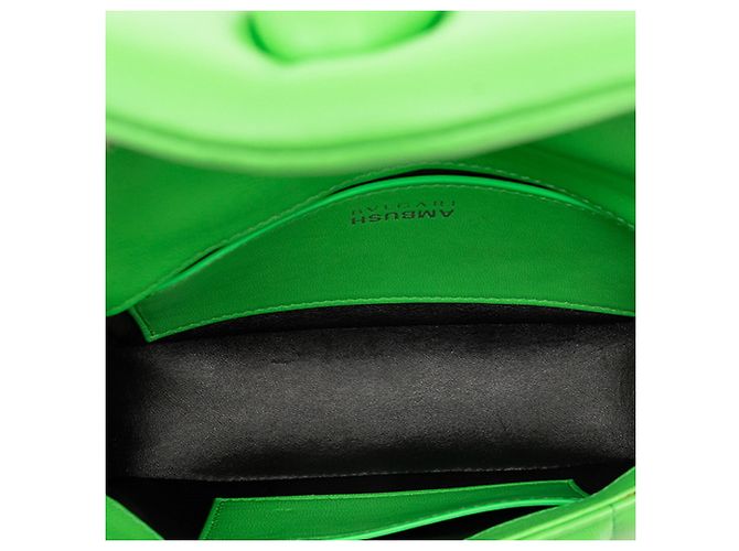 Bulgari Borsa 2-Way in pelle verde Bvlgari x Ambush Serpenti - vista 4