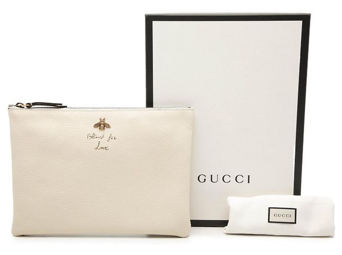 Clutch Gucci Animalier Bee Crudo - vista 7