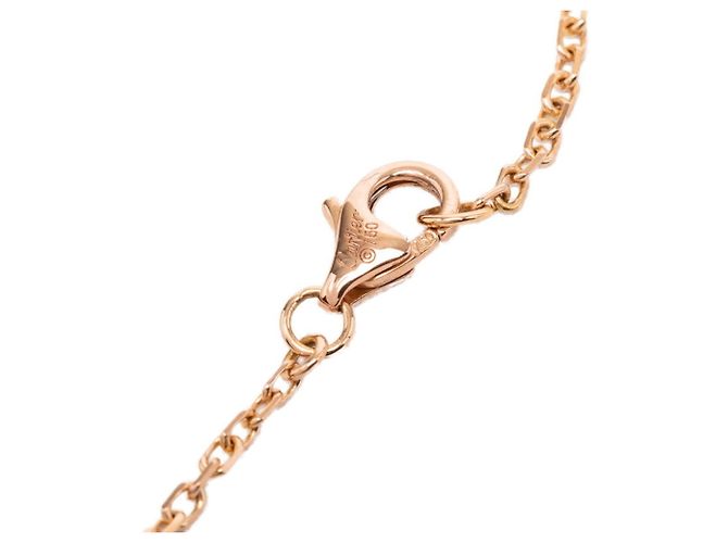 Collana con pendente Cartier Trinity 5-Diamanti - vista 4