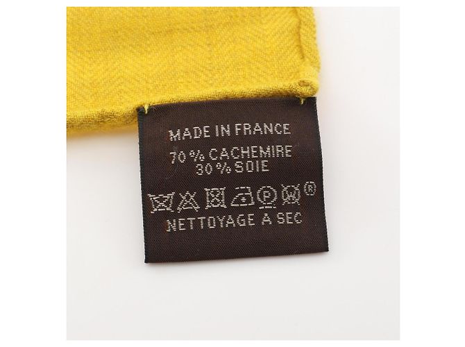 Hermès Hermes Carre Geant 140 CAVALCADOUR Sciarpa Foulard Multicolore Beige Giallo - vista 4