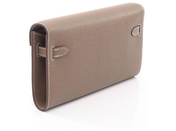 Hermès Borsa a tracolla Hermes Kelly To Go Marrone Taupe - vista 2