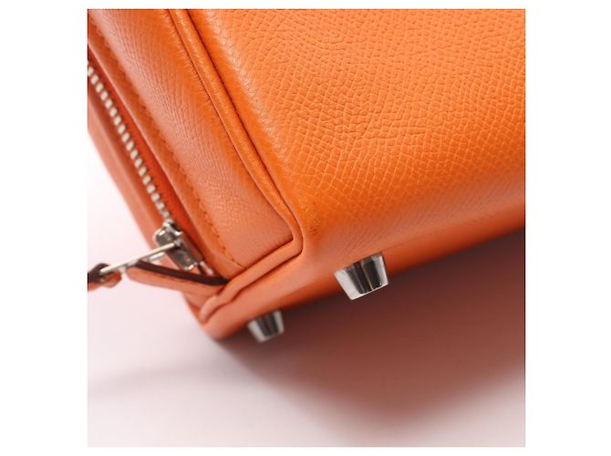 Hermès Borsa Hermes Sac Envie 26 Orange Arancione - vista 10
