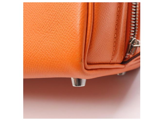 Hermès Borsa Hermes Sac Envie 26 Orange Arancione - vista 12