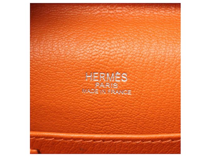 Hermès Borsa Hermes Sac Envie 26 Orange Arancione - vista 4