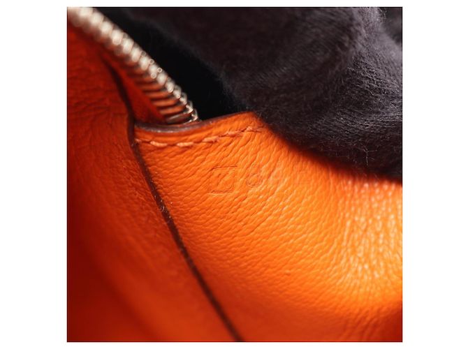 Hermès Borsa Hermes Sac Envie 26 Orange Arancione - vista 5