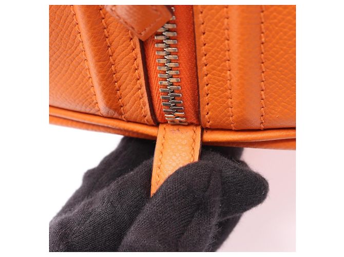 Hermès Borsa Hermes Sac Envie 26 Orange Arancione - vista 7