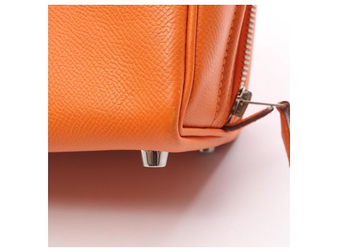 Hermès Borsa Hermes Sac Envie 26 Orange Arancione - vista 9