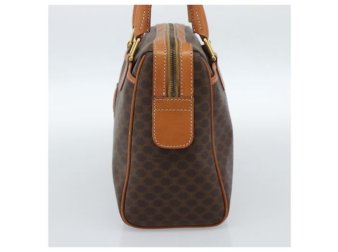 Céline Celine Vintage Macadam Boston Canvas Marron - vue 5