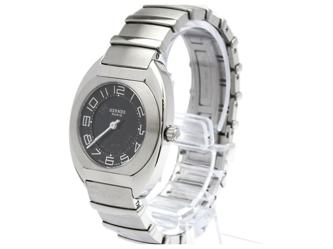 Hermès Reloj de mujer de cuarzo en acero inoxidable Hermes Espace ES1.210 - vista 2