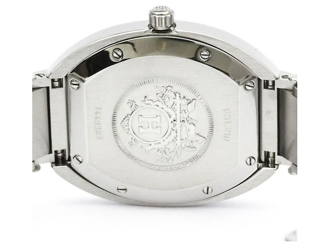 Hermès Reloj de mujer de cuarzo en acero inoxidable Hermes Espace ES1.210 - vista 6