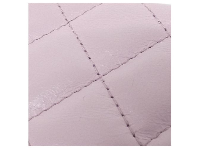 Borsa a mano in pelle rosa Chanel AP3435 - vista 4