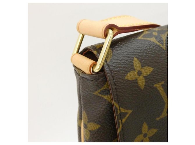 Bolso de hombro Louis Vuitton Monogram Musette Castaño Monograma - vista 5