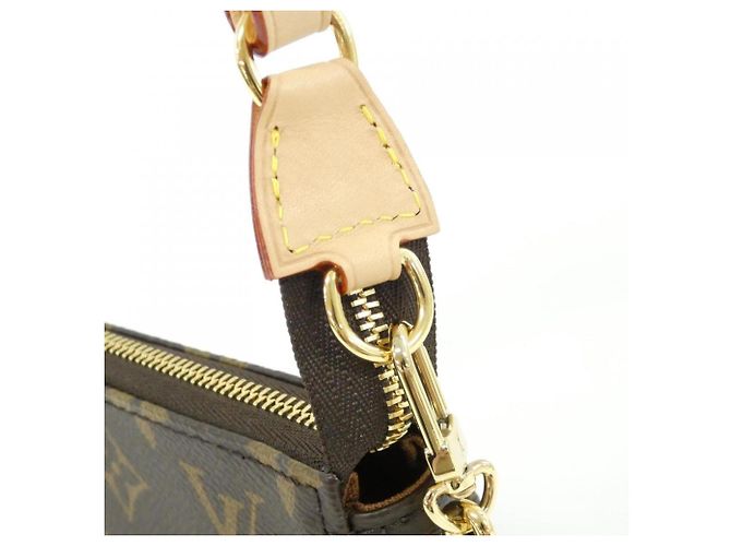 Louis Vuitton Monogram Pochette Accessoires Castaño Monograma - vista 3