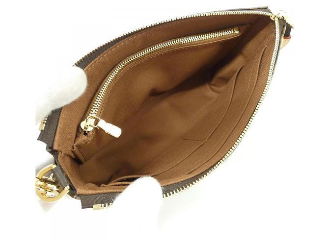 Louis Vuitton Monogram Pochette Accessoires Castaño Monograma - vista 6