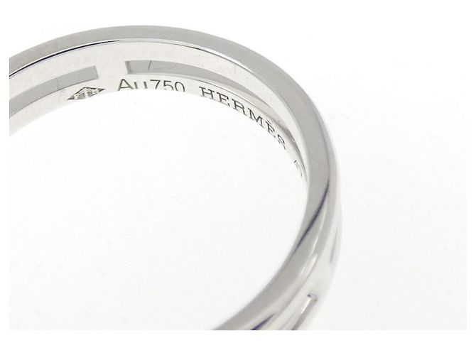 Hermès Ariane Ring Weißgold Golden - Ansicht 3