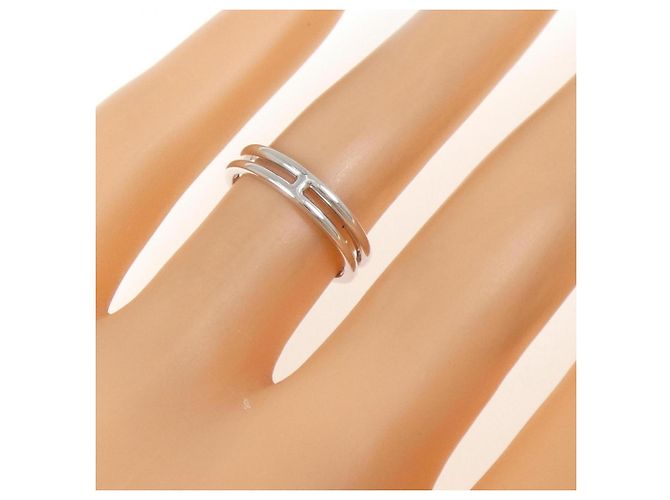 Hermès Ariane Ring Weißgold Golden - Ansicht 4