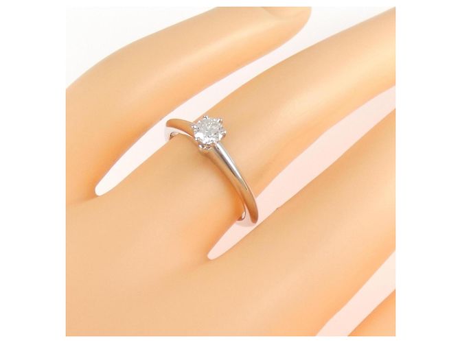 Tiffany & Co Tiffany Classic Solitaire Ring 0.23CT Silber - Ansicht 5