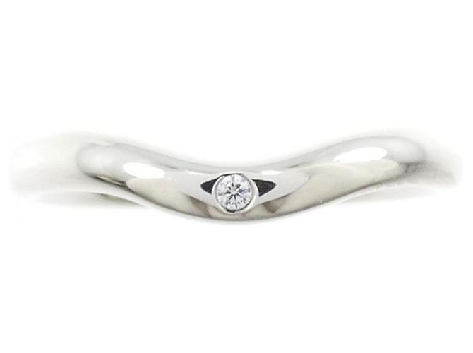 Tiffany & Co. Curved 1P Ring Silber - Ansicht 2
