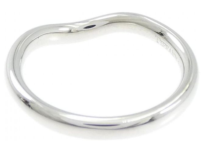 Tiffany & Co. Curved 1P Ring Silber - Ansicht 3