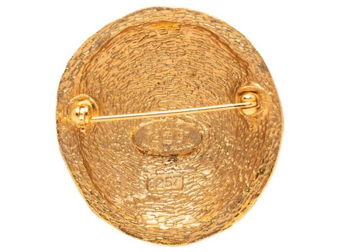 Chanel Coco Mark Rundbrosche Golden - vista 3