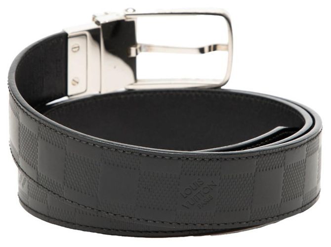 Cintura Boston Plain in Damier Infini Louis Vuitton - vista 3