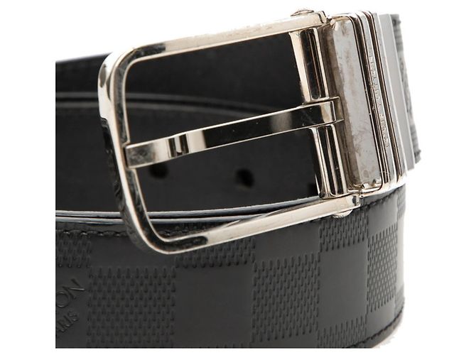 Cintura Boston Plain in Damier Infini Louis Vuitton - vista 4