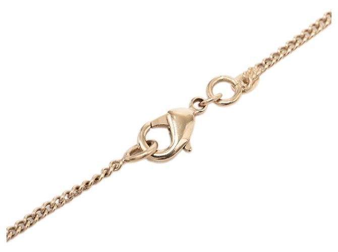 Chanel Cambon Kettenanhänger-Halskette Golden - Ansicht 4