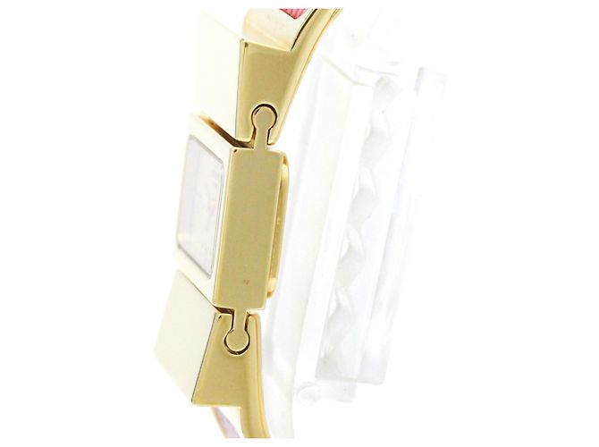 Hermès Reloj para mujer Hermes Loque chapado en oro con cuarzo - vista 4