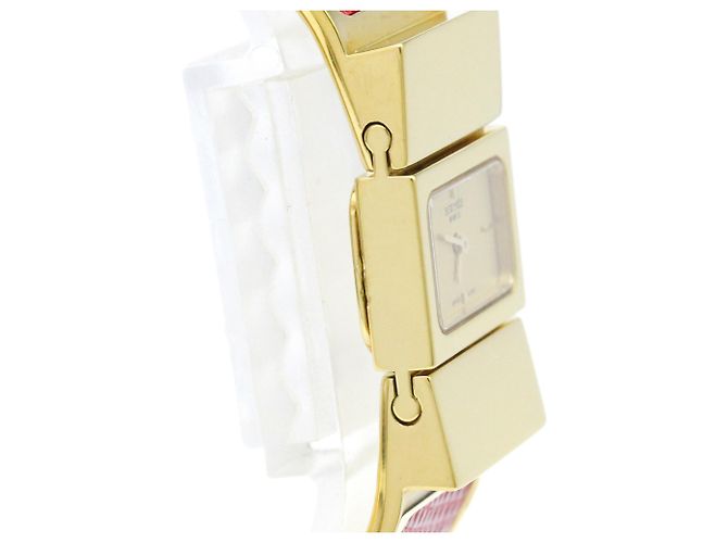 Hermès Reloj para mujer Hermes Loque chapado en oro con cuarzo - vista 8